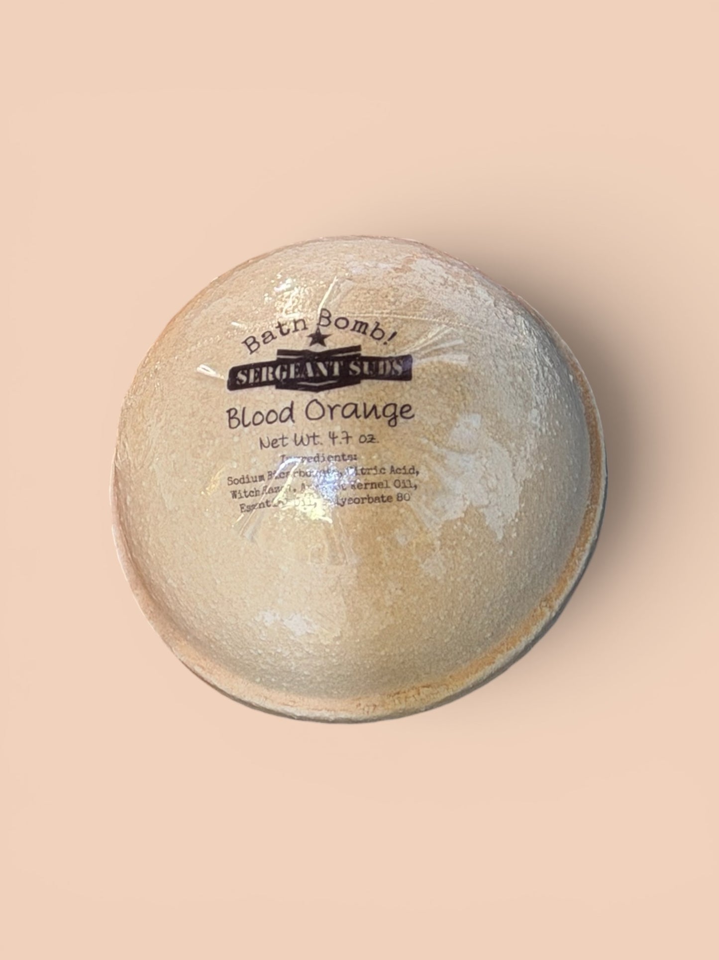 Bath Bomb - Blood Orange